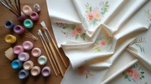 Giving Fabric Blinds a New Life Fabric Paint Tips