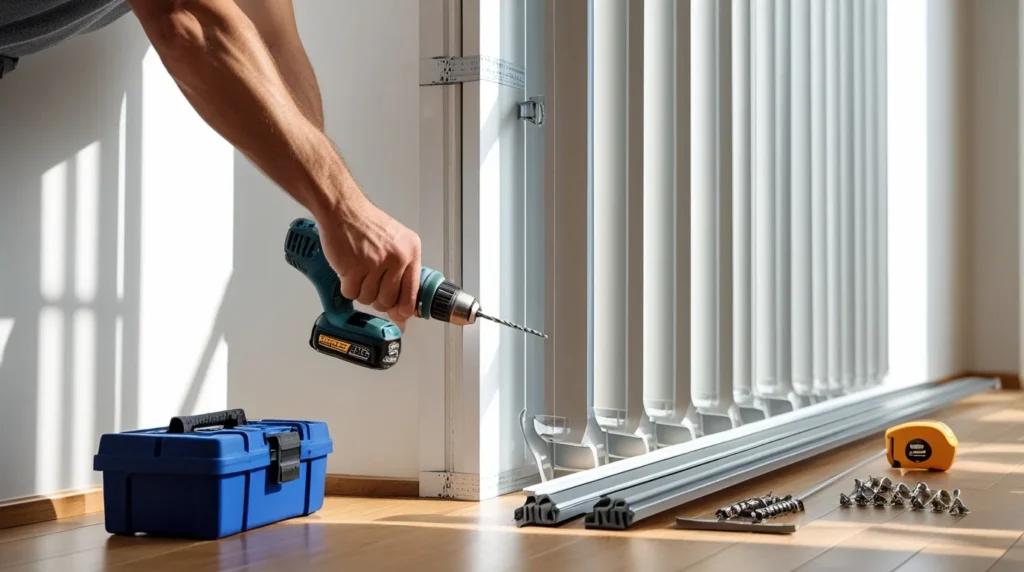 Fitting Vertical Blinds Face Fix