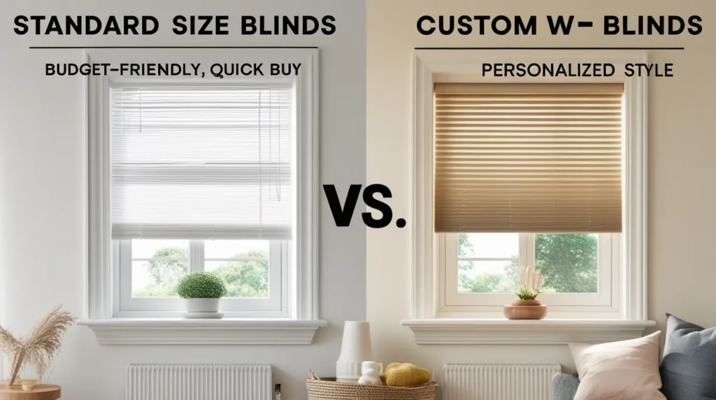 Standard Size Window Blinds vs. Custom What’s Better