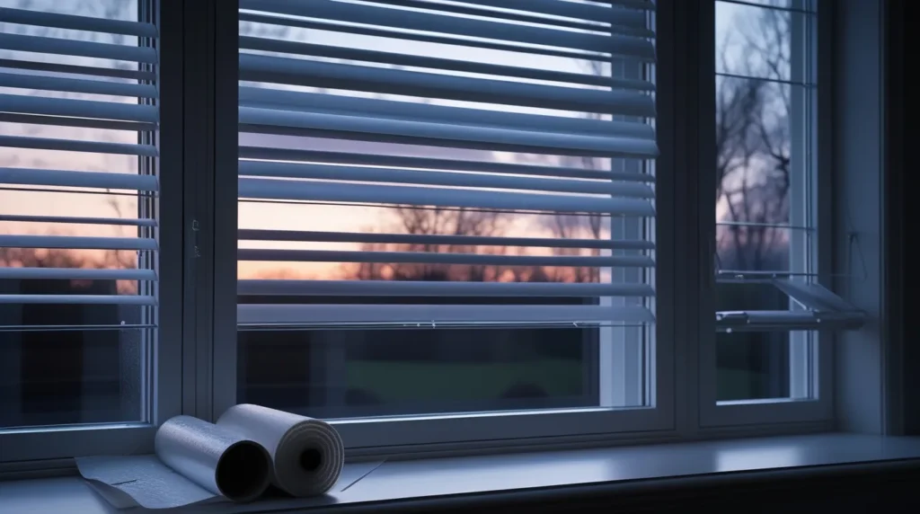 how to stop light coming in side of blinds