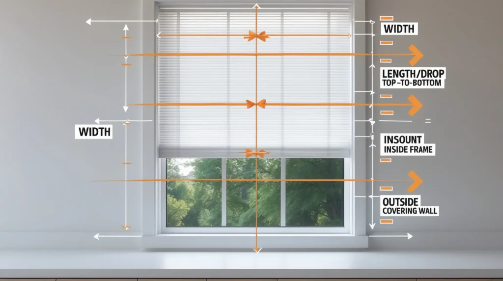 Understanding Window Blind Dimensions and Common Terms