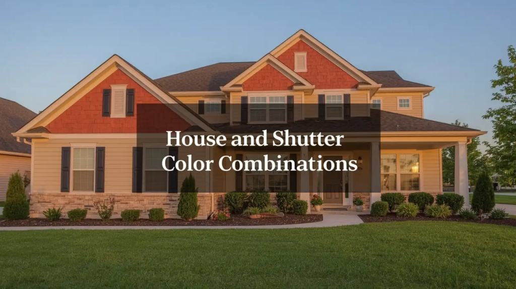 house and shutter color combinations
