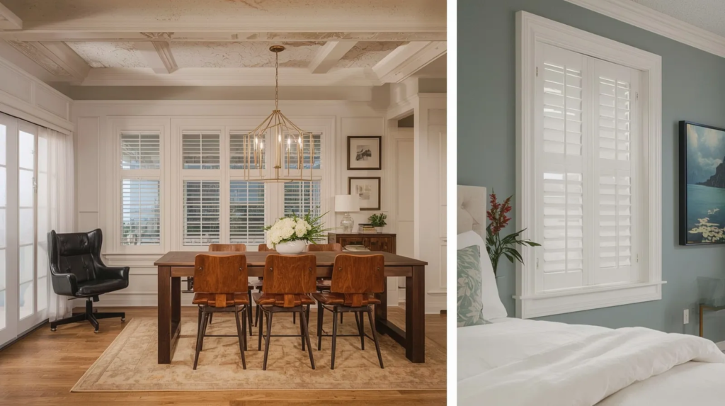 Choosing Between Visible and Hidden Tilt Rod Styles