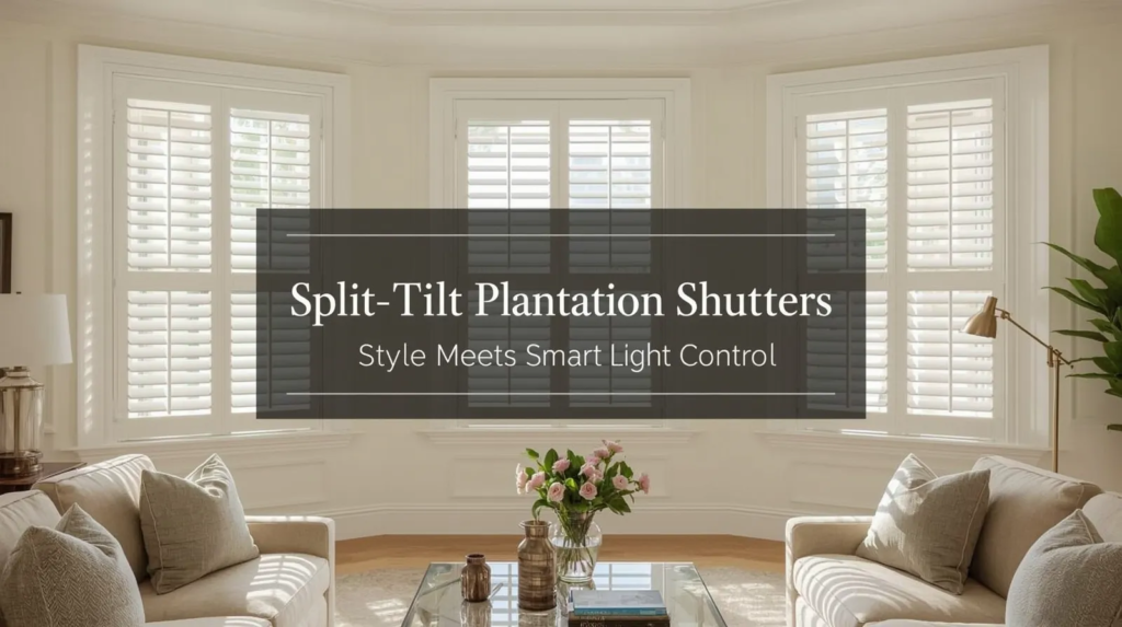 Split Tilt Plantation Shutters