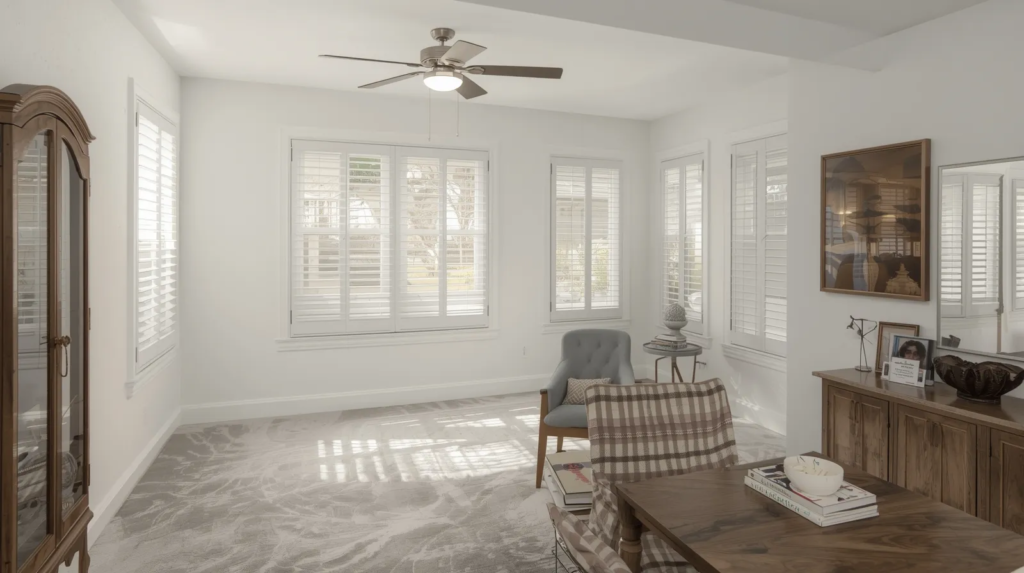 Interior Basement Window Covers