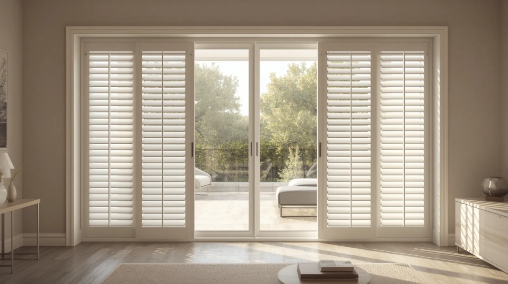 shutters for sliding glass doors
